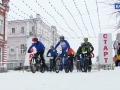 Вокруг ёлки на велосипеде: в Ельце прошла новогодняя велогонка