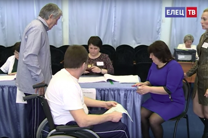 В Ельце участие в выборах приняли более 52 тысяч человек
